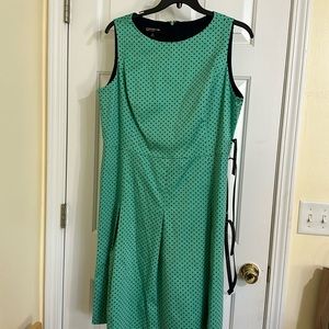 Size 16w Jones New York Work Meeting Polka Dot  Dress
